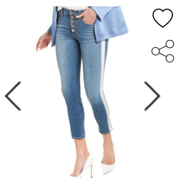 Veronica Beard Blue High Rise Jeans - Picture 1 of 11